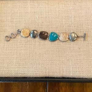 Silpada genuine stone bracelet